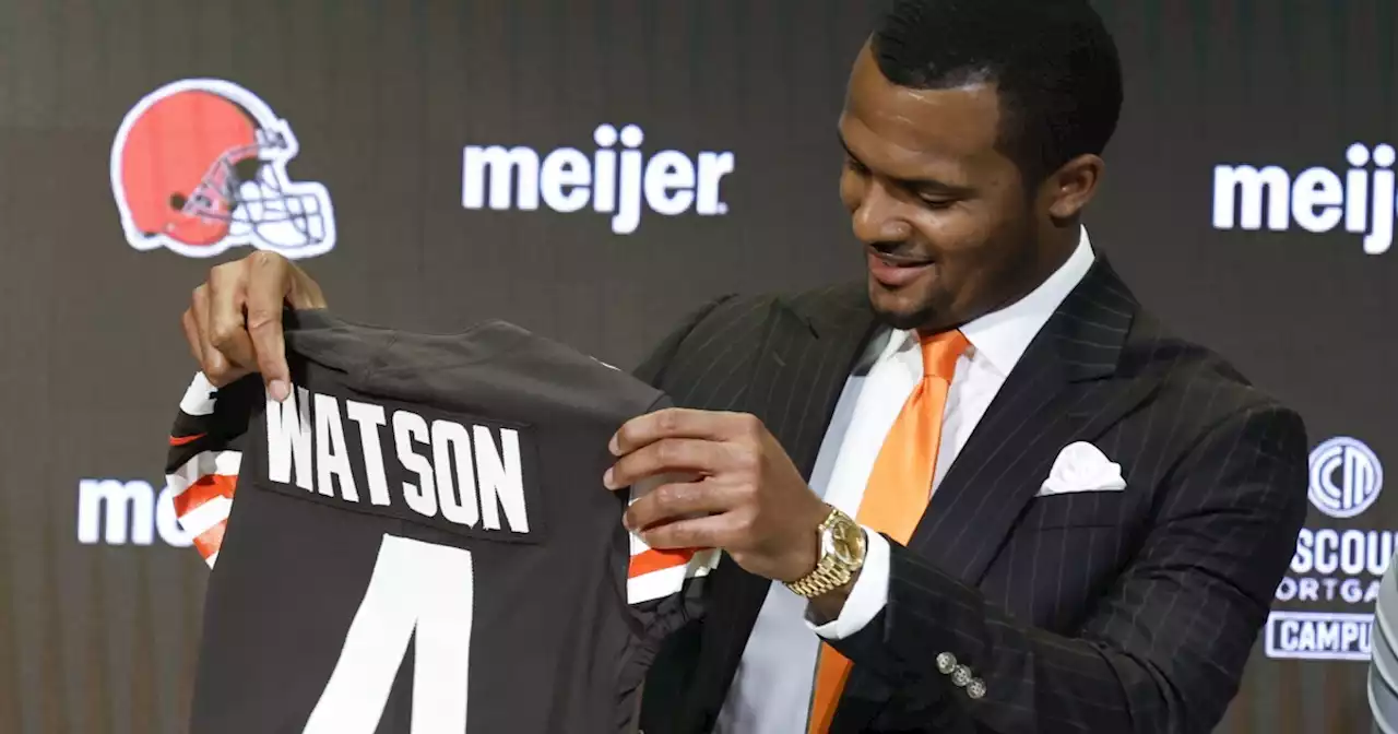 Deshaun Watson denies 'very serious' sexual assault allegations in first Browns appearance