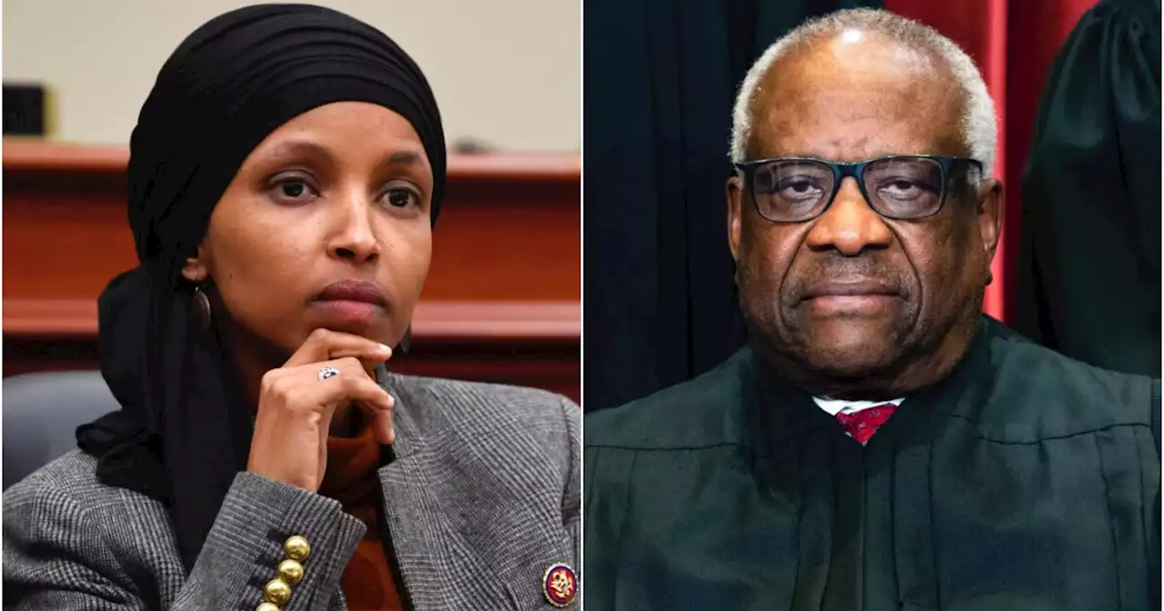 Ilhan Omar says Clarence Thomas 'needs to be impeached'