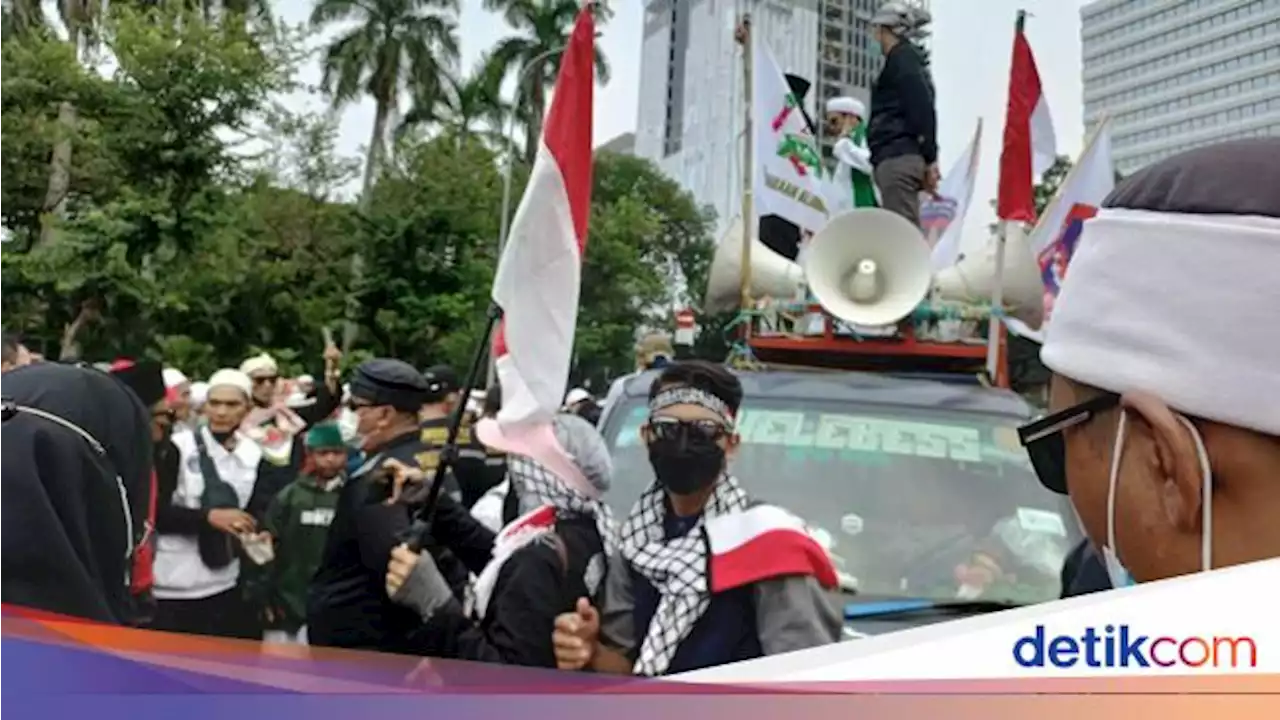 Demo di Patung Kuda, Massa PA 212 Tuntut Kasus Penistaan Agama Diusut