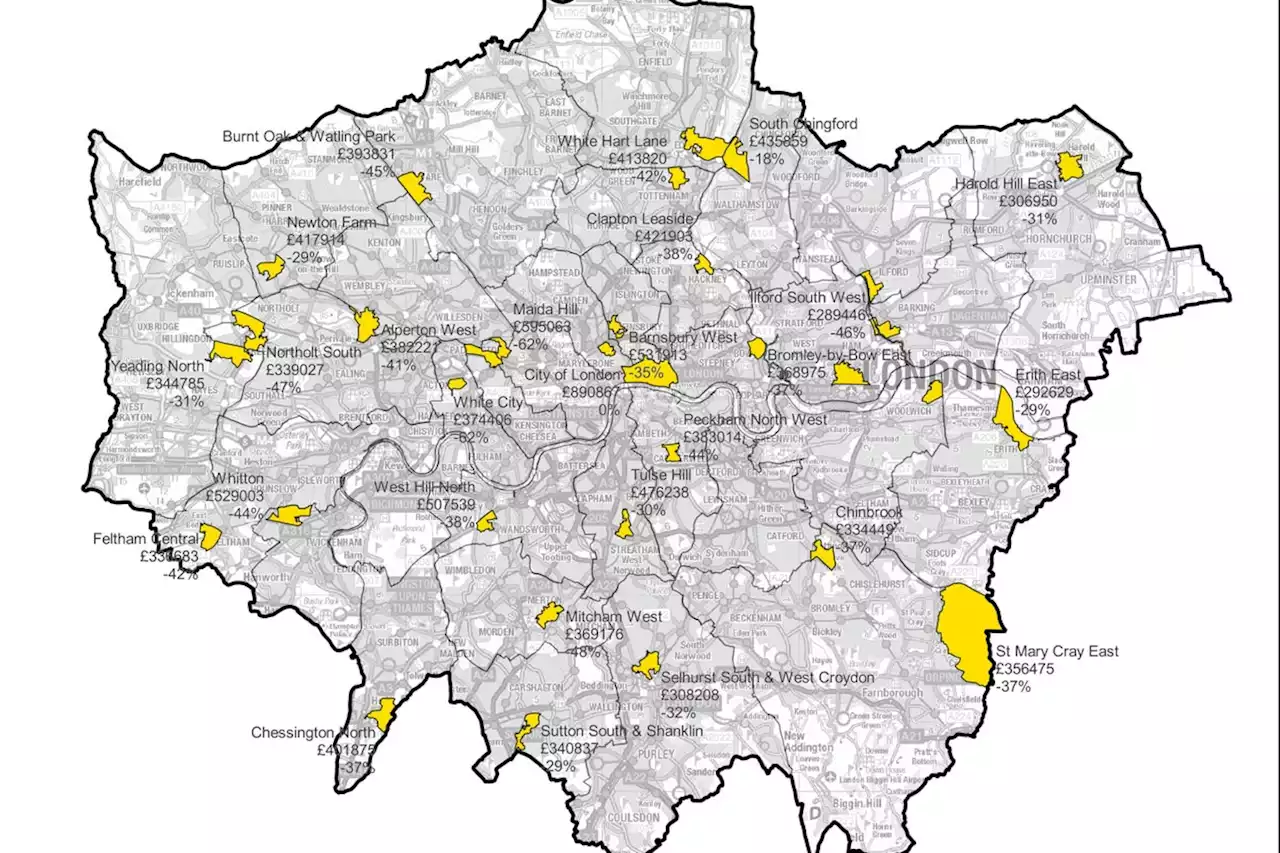 You could save millions: the cheapest places to buy a home in every London borough