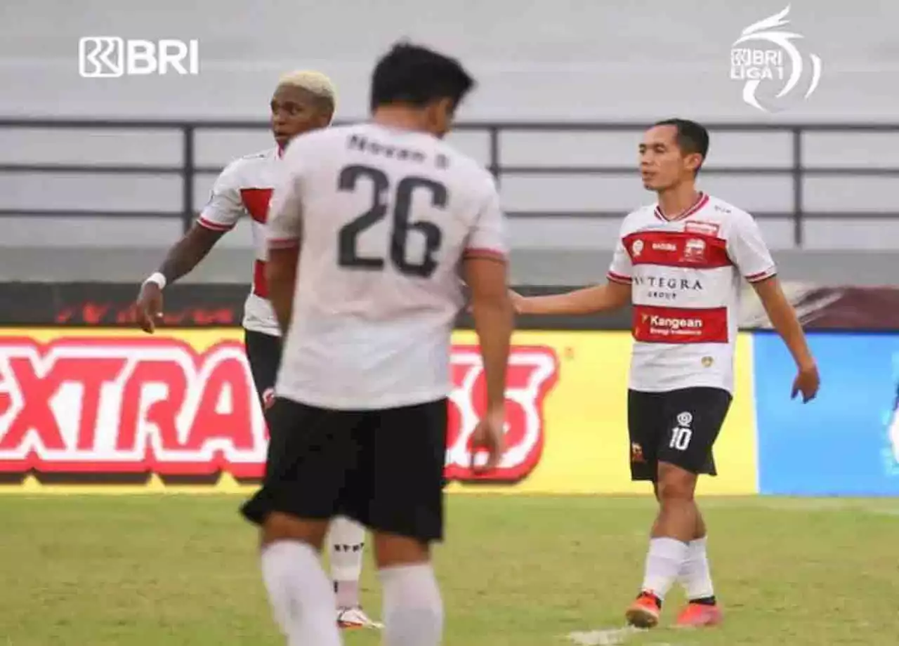 Madura United Bekuk Borneo Berkat Gol Slamet Nurcahyo, Mulai Nyaman di Papan Tengah