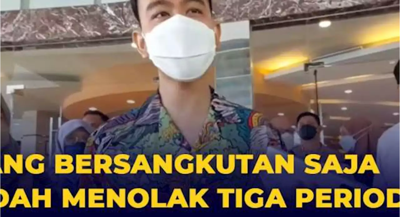 Gibran Bantah Upaya Langgengkan Jabatan Presiden 3 Periode dengan Pernikahan Idayati dan Anwar Usman