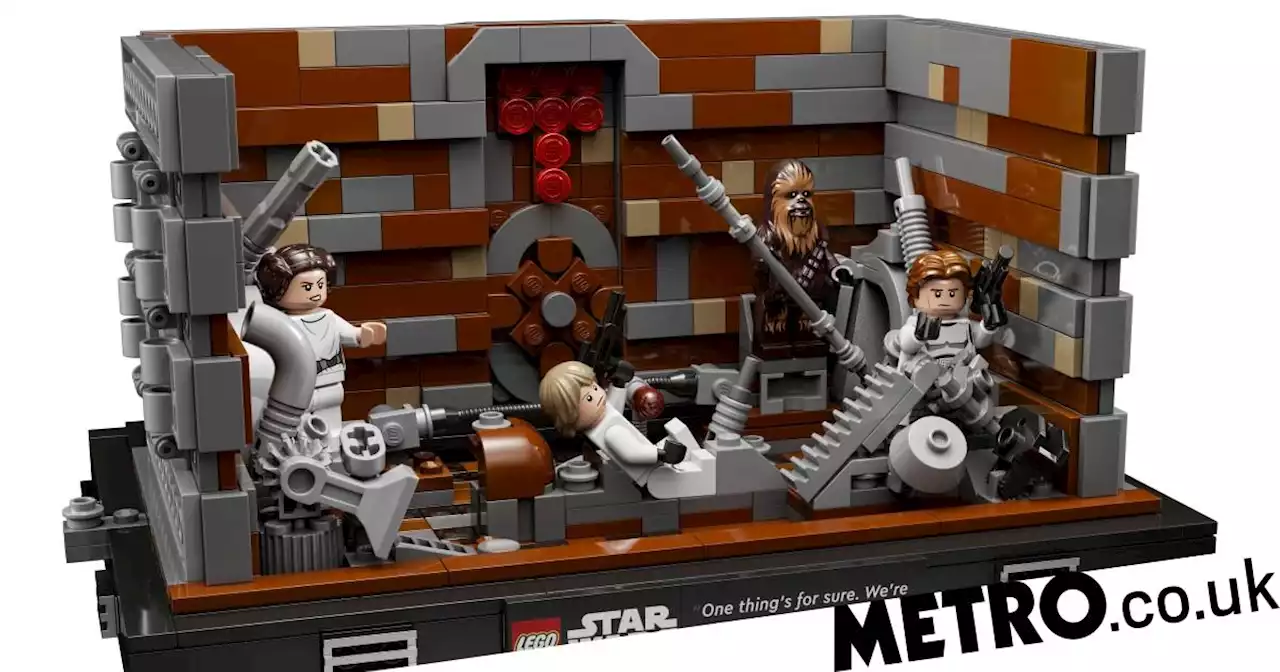 New Lego Star Wars diorama sets put a movie scene on your desktop