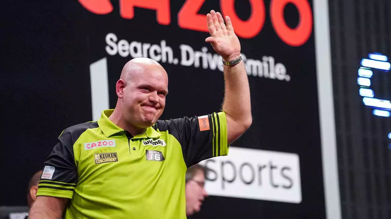 Michael van Gerwen kan feestje in Rotterdam niet afsluiten met winst