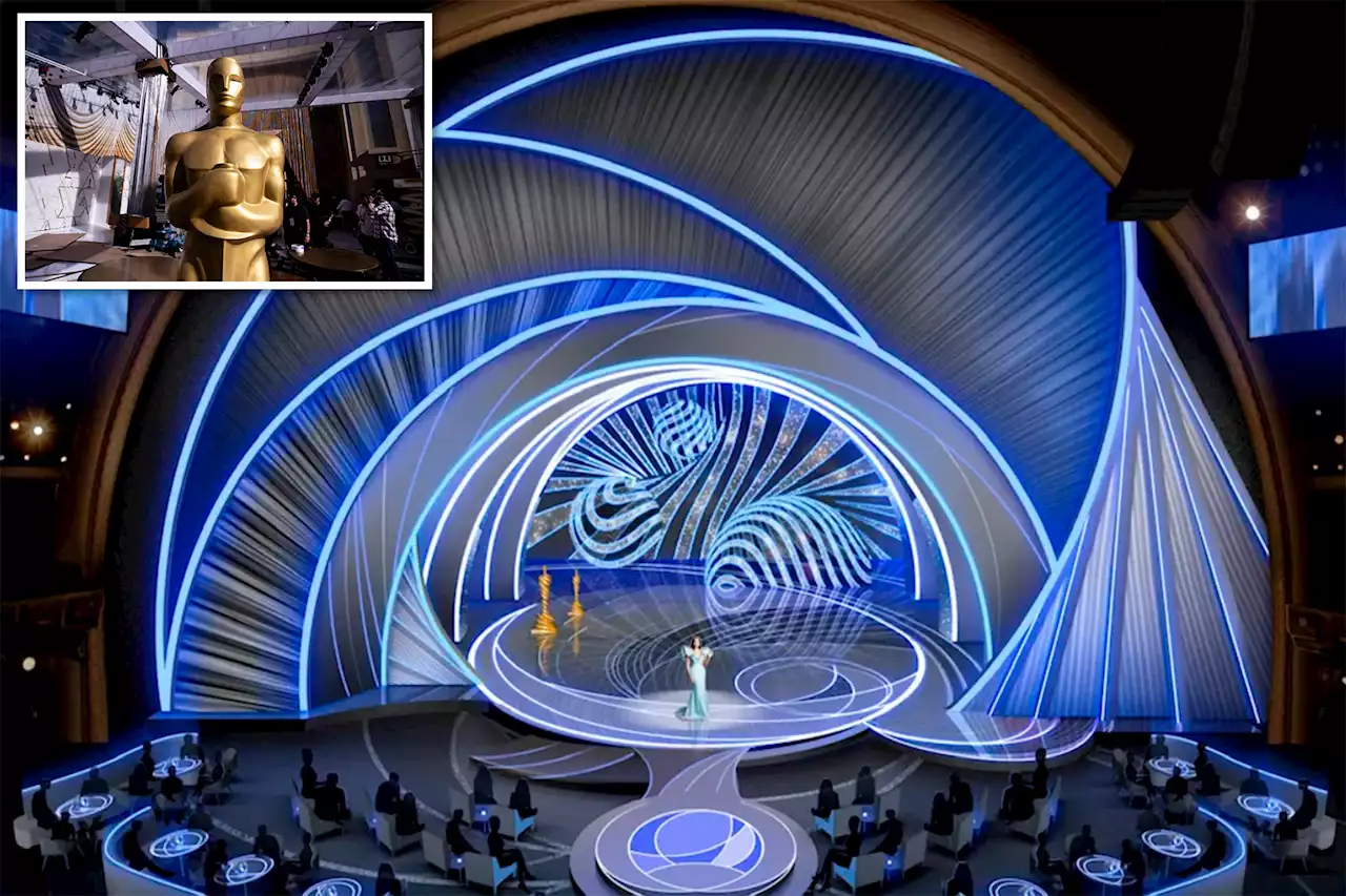 ‘Futuristic’ Oscars stage blasted on Twitter: ‘It’s making me dizzy’