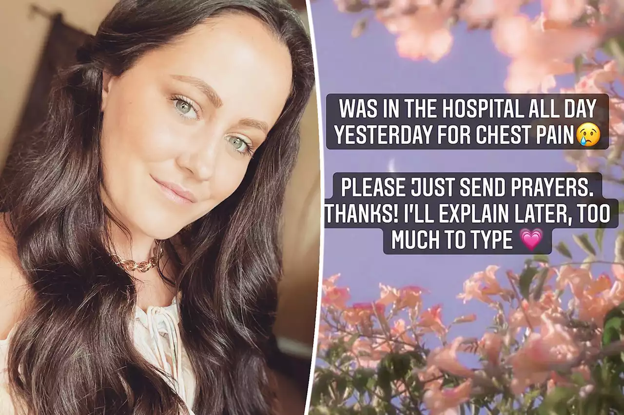 Jenelle Evans hospitalized with ‘chest pain,’ possible autoimmune disorder