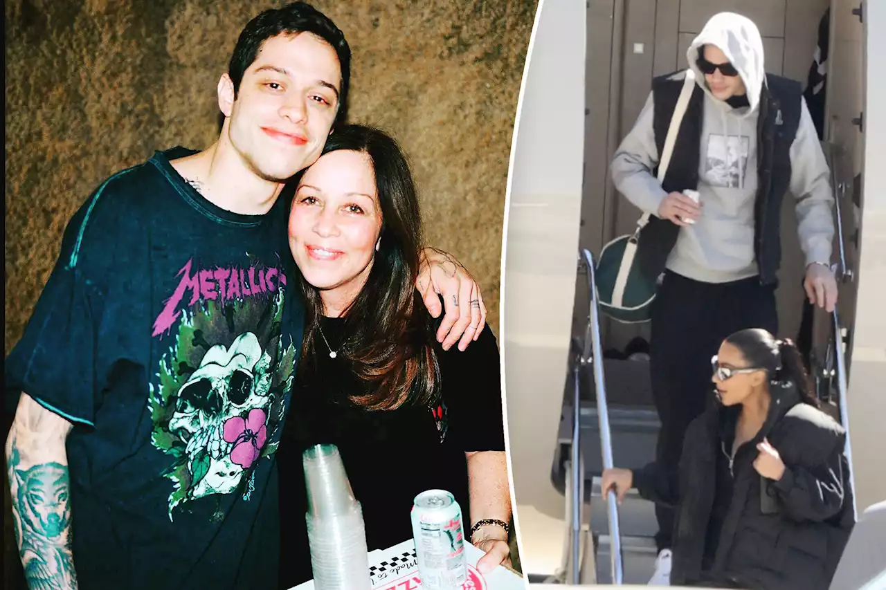 Pete Davidson’s mom wants him to have a baby with Kim Kardashian