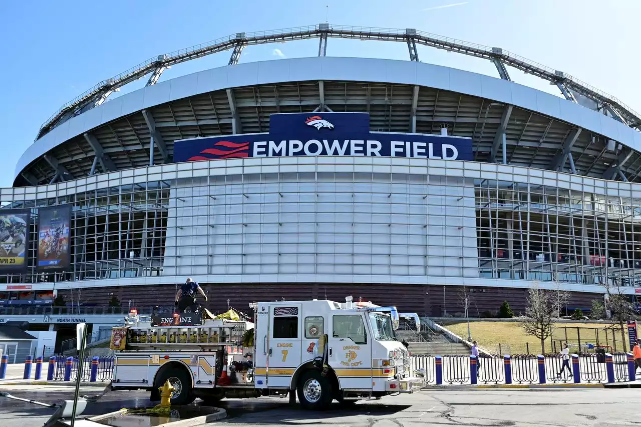 Fire at Denver Broncos’ Mile High Stadium damages seats, suite