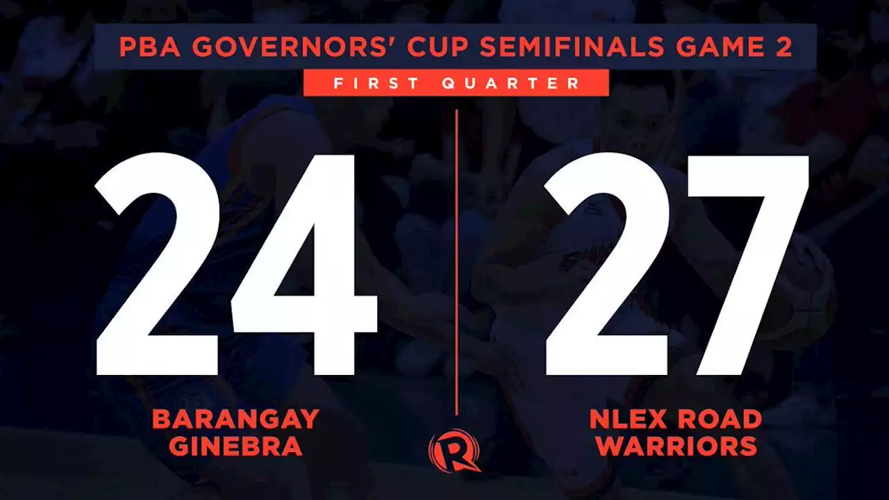 LIVE UPDATES: Ginebra vs NLEX – PBA Governors’ Cup semifinals 2022