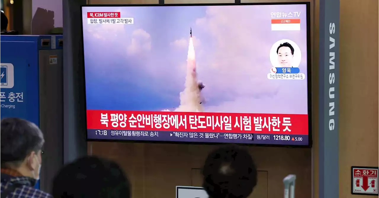 N.Korea says Thursday launch was 'new-type' ICBM Hwasong-17 -state media