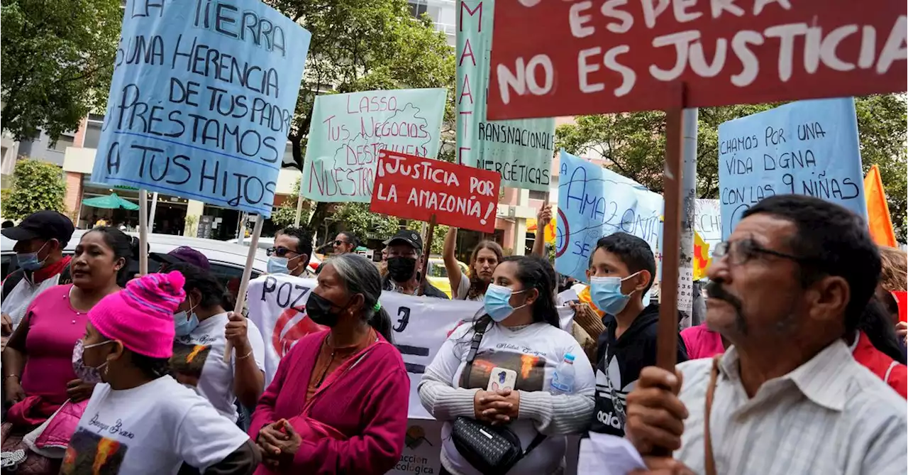 Ecuadorean indigenous groups demand removal of hundreds of gas flares