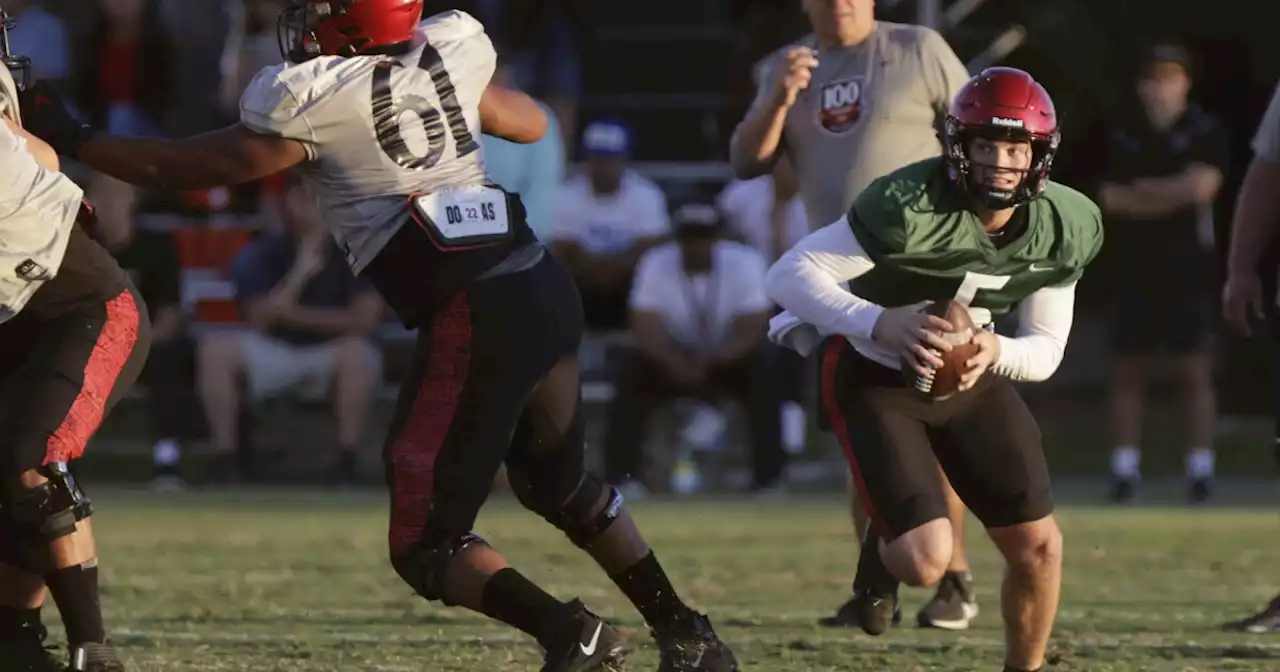 Aztecs' Braxton Burmeister emerges from spring game as No. 1 quarterback