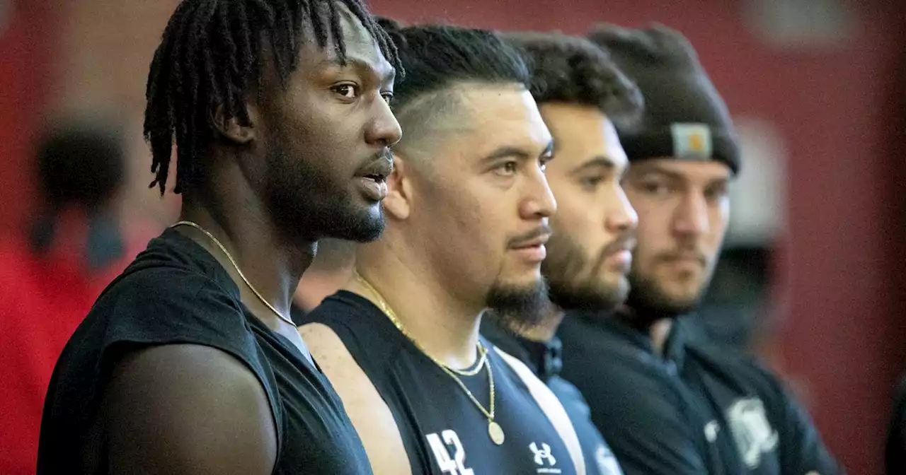 How did Utes Britain Covey and T.J. Pledger look at Utah Pro Day?