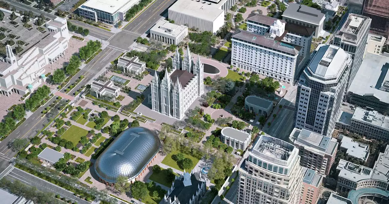 LDS Church offers new glimpse of what Temple Square will look like after renovations