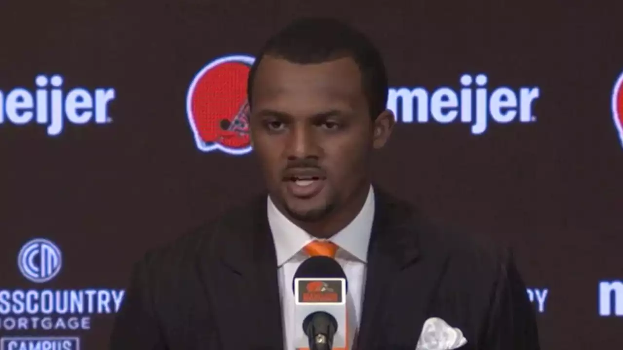 Deshaun Watson To Female Browns Fans, 'I Never Assaulted Any Woman'