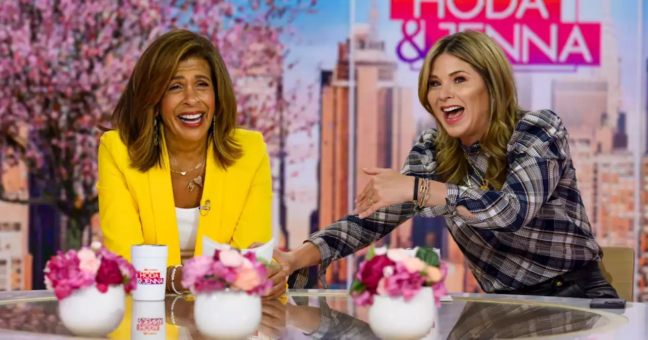 Hoda and Jenna reveal that their kids pretend to be them at home