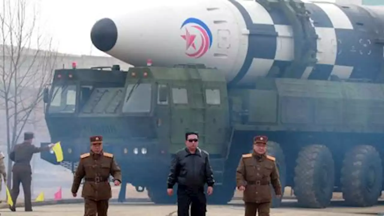 North Korea's Kim oversees test of Hwasong-17 'monster missile'