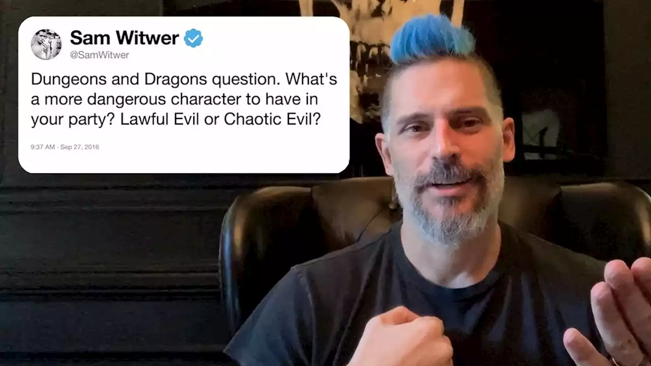 Joe Manganiello Answers Dungeons & Dragons Questions From Twitter | Tech Support | WIRED