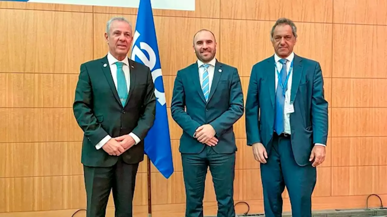 Guzmán se reunió con su par francés Bruno Le Maire y el ministro de Energía de Chile