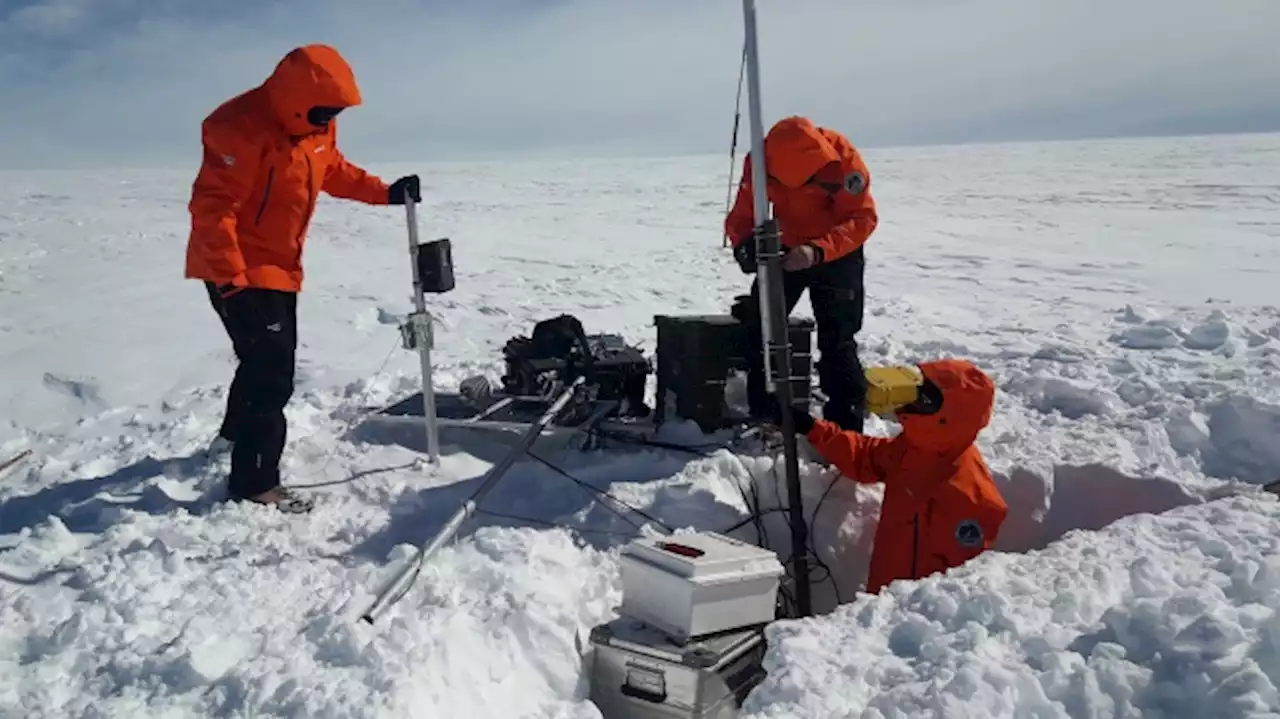 Una barrera de 1.200 kilómetros de hielo se rompió al este de la Antártida