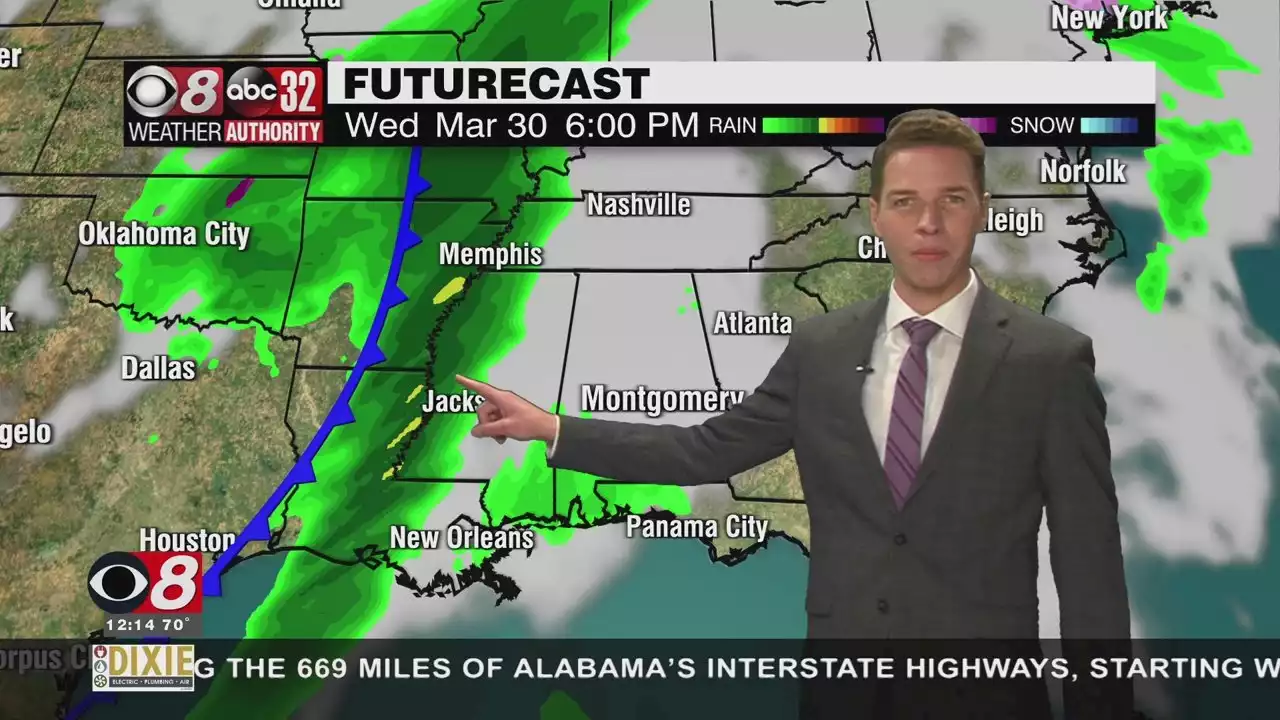 Sunshine, Mild, And Breezy Friday And This Weekend - Alabama News