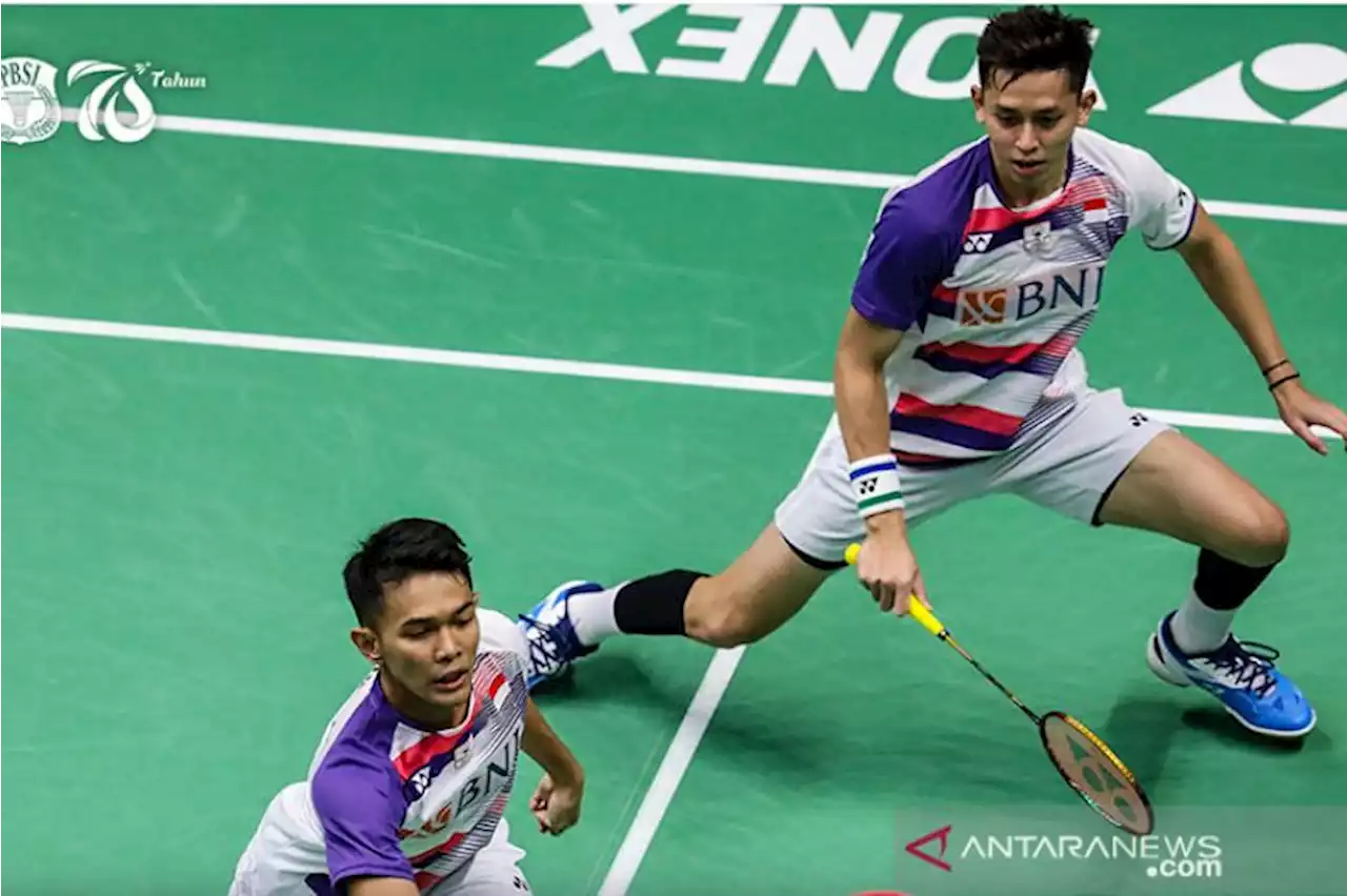 Fajar/Rian waspadai Aaron/Soh di semifinal Swiss Open