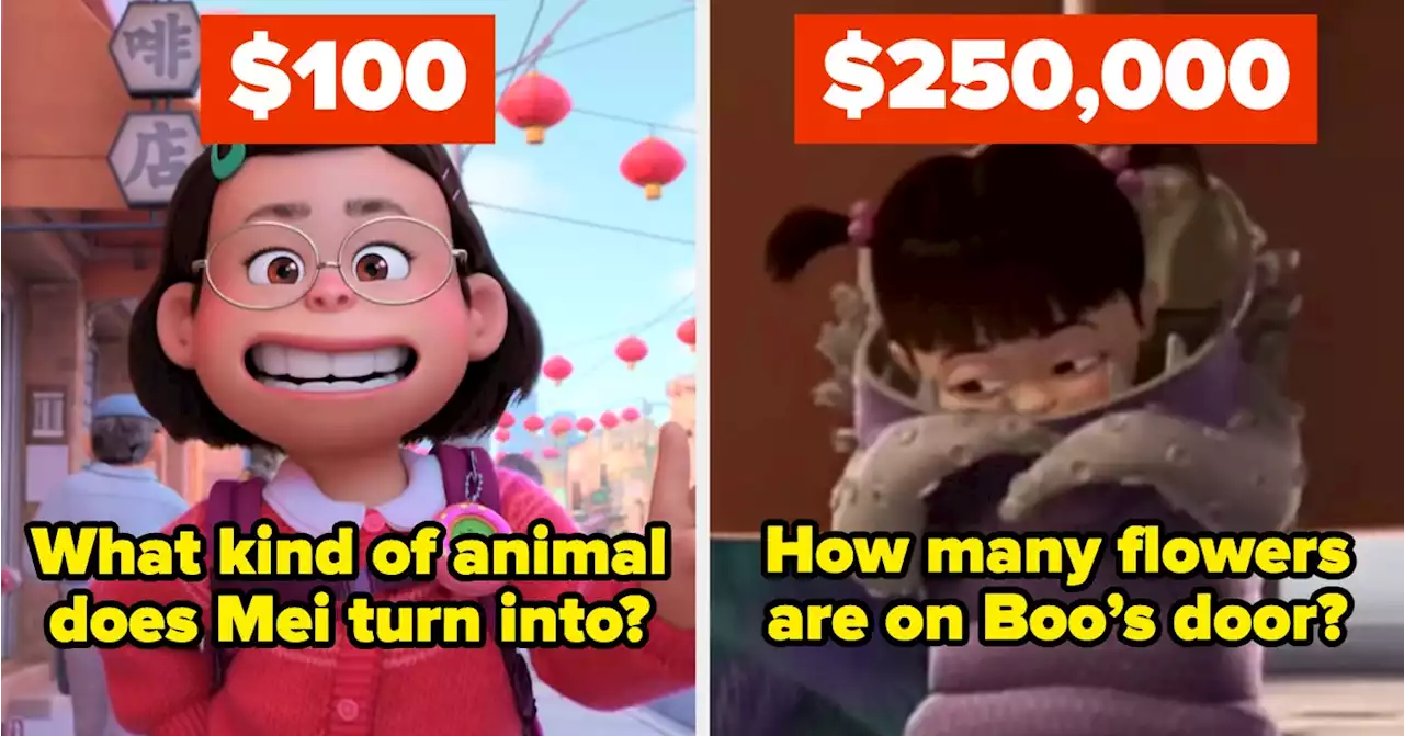 I Bet You Can't Win A Million On A Pixar–Themed 'Who Wants To Be A Millionaire'