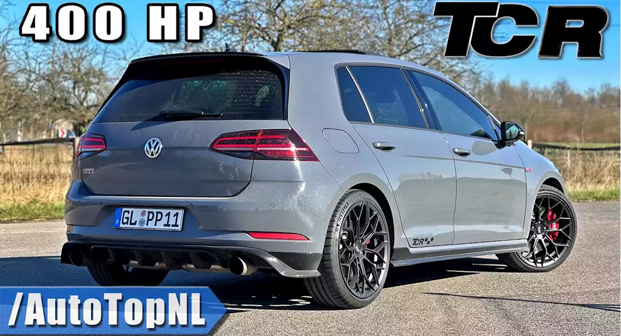 Of Course A 400 HP VW Golf GTI TCR Is A Serious Performer | Carscoops