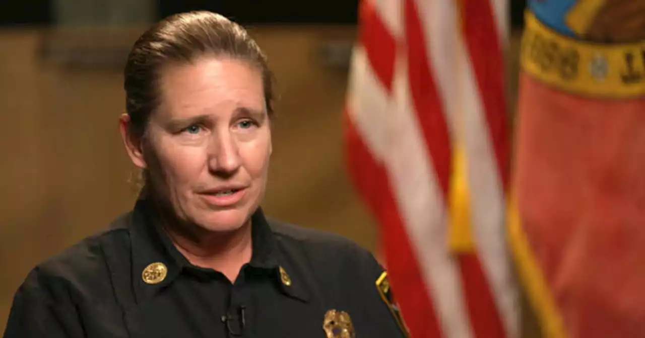 Kristin Crowley sworn in as Los Angeles Fire Department's first female fire chief