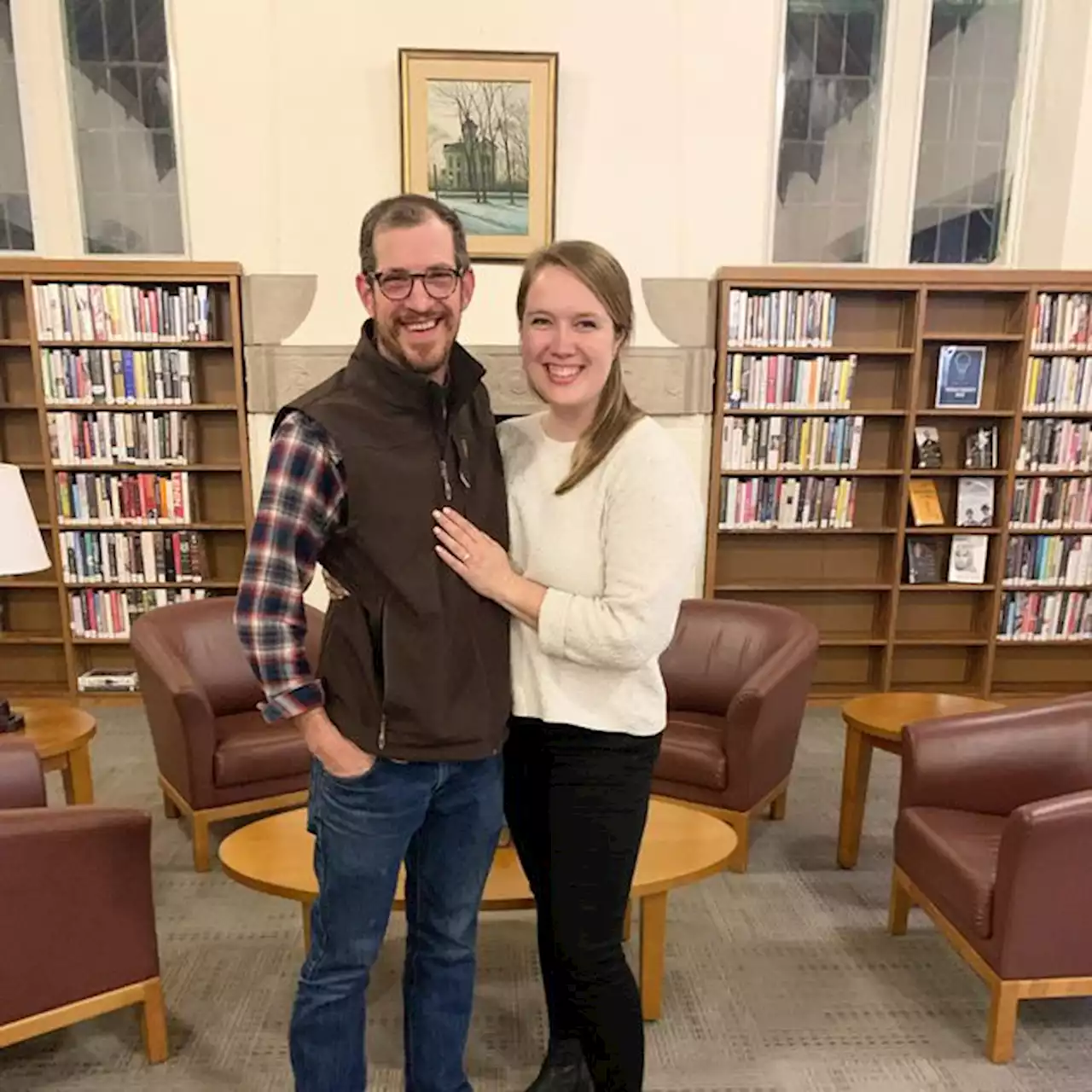 Library lover gets a literary marriage proposal