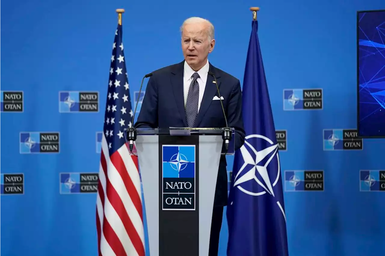 60 miles from Ukraine, Biden sees refugee crisis in Poland