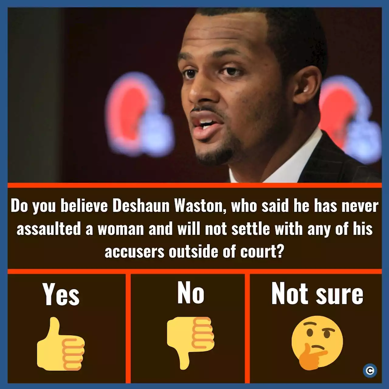 Browns QB Deshaun Watson: ‘I’ve never assaulted any woman. I never disrespected any woman. I don’t have any regrets’