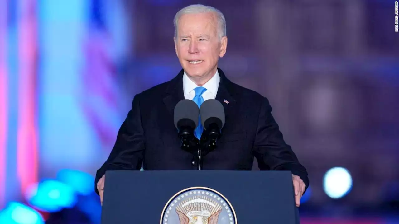 Biden calls for regime change in Russia: Putin 'cannot remain in power'