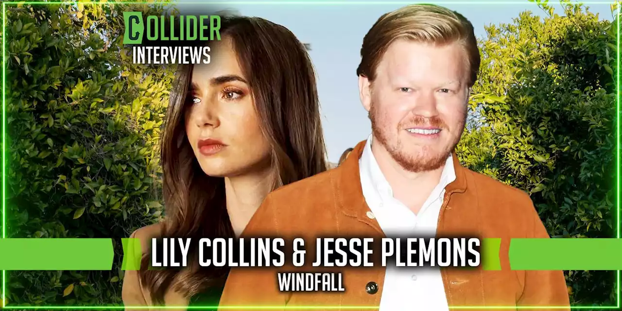 Lily Collins and Jesse Plemons on ‘Windfall’ on Why Plemons’ Character Wears Yeezy Sneakers