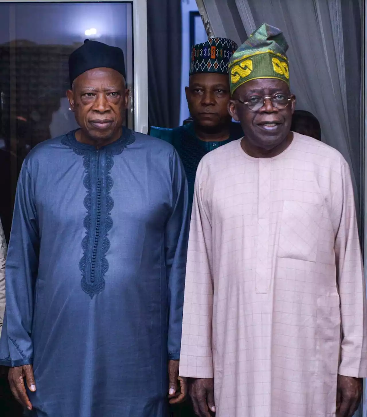APC national convention: Tinubu visits Buhari's preferred candidate, Adamu at night (PHOTO)
