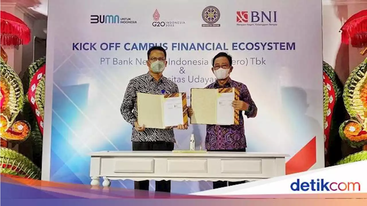 Pertama di Luar Jawa, BNI & UNUD Bangun Campus Financial Ecosystem