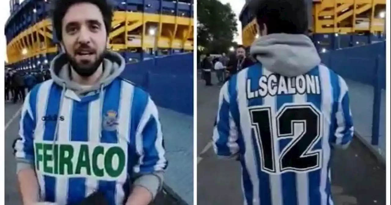 El hincha número 1 de Lionel Scaloni