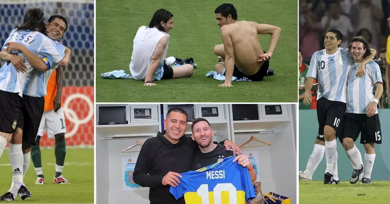 Messi - Riquelme, una historia de 10 e idilio de Selección