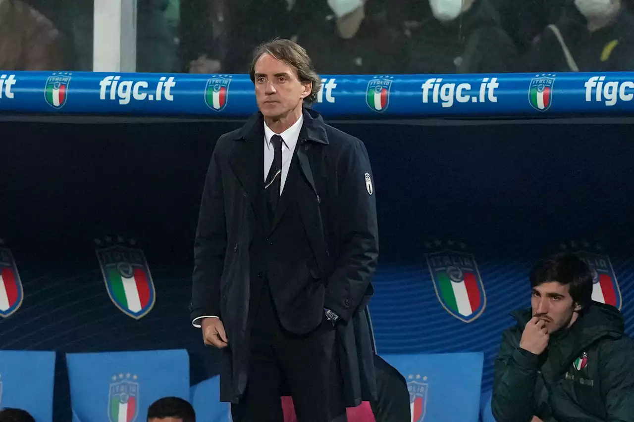 Verpasste WM-Qualifikation - Italiens Fußball-Nationaltrainer Mancini lässt Zukunft weiter offen