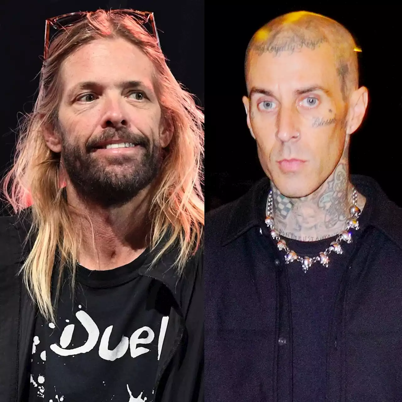 Taylor Hawkins Dead at 50: Travis Barker and Other Stars Pay Tribute to Foo Fighters Drummer - E! Online