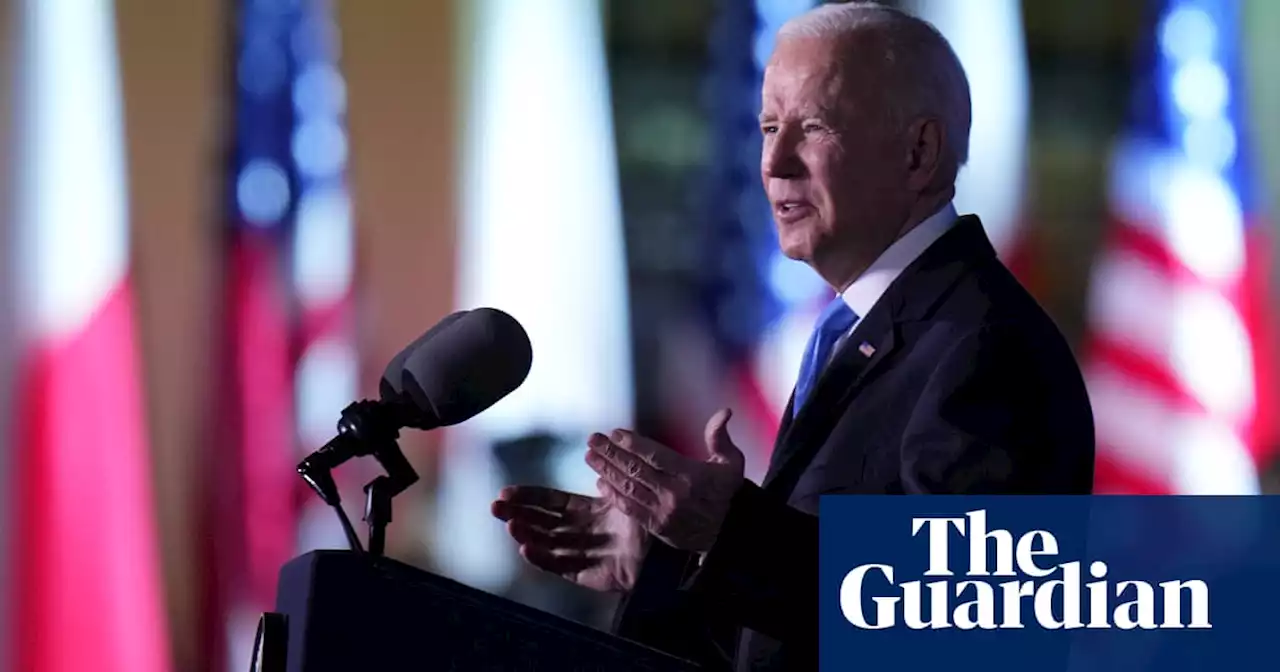 Vladimir Putin ‘cannot remain in power’ Joe Biden says in Warsaw speech