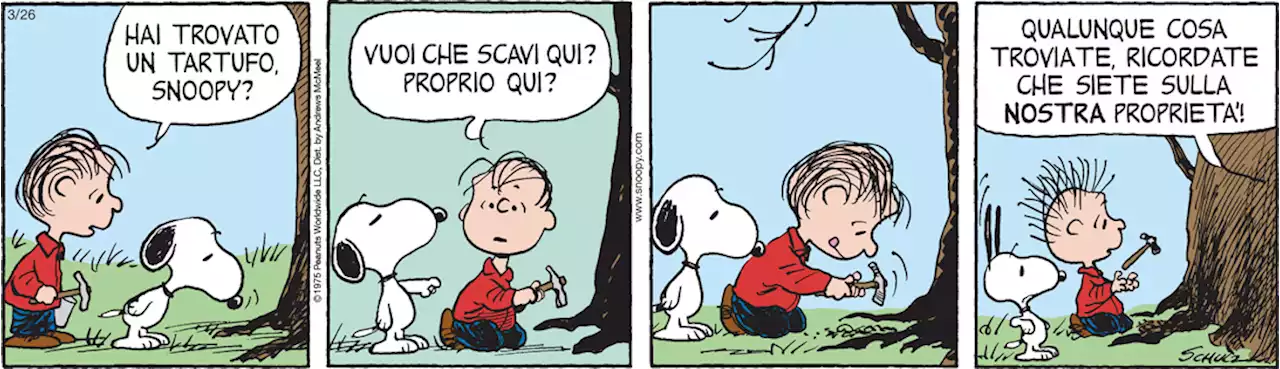 Peanuts 2022 marzo 26 - Il Post