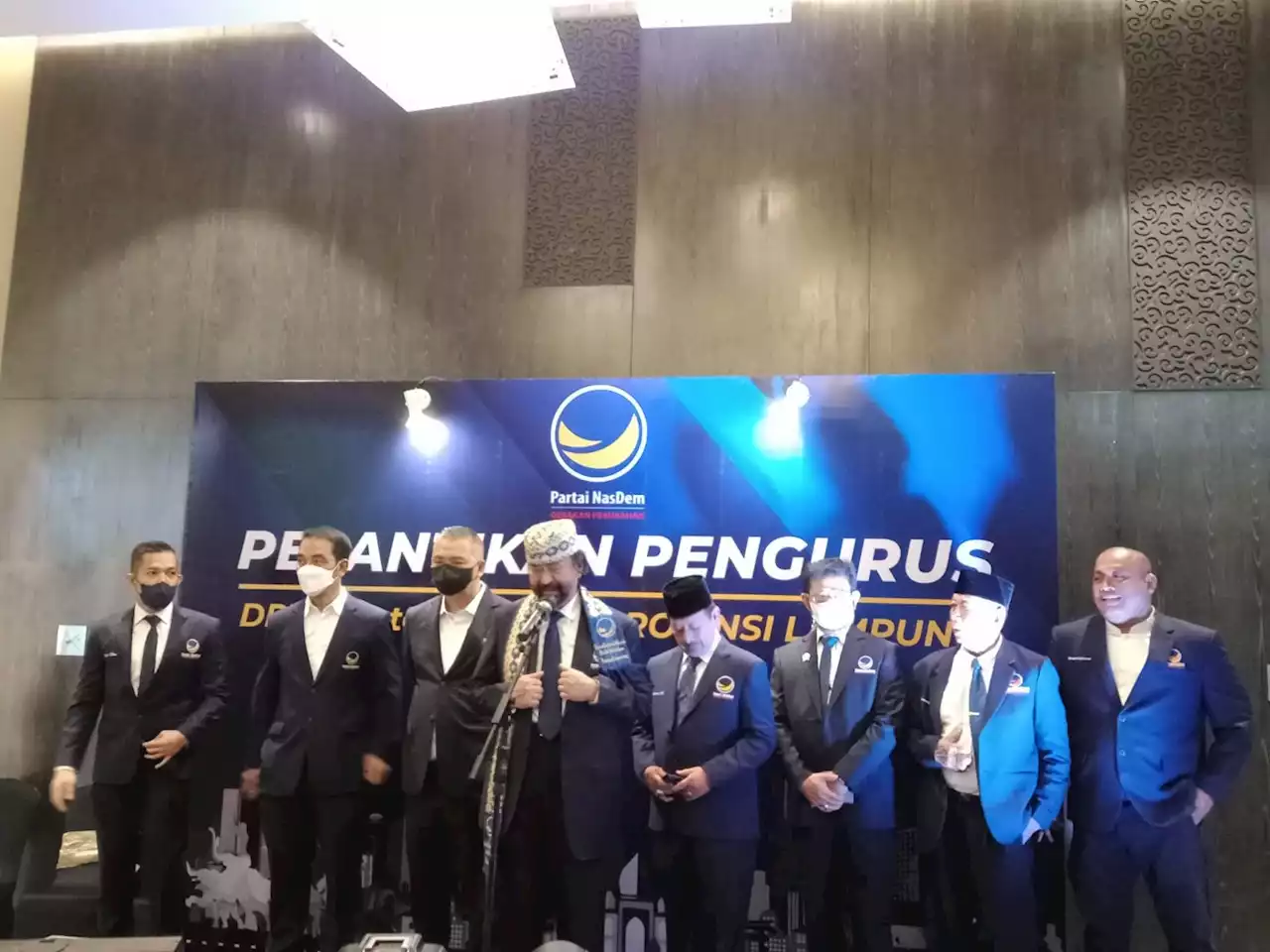 Herman HN Resmi Dilantik Sebagai Ketua DPW Nasdem Lampung, Dia Bagi-bagi Ini