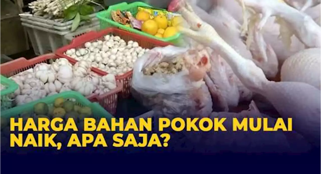 Jelang Ramadan Harga Bahan Pokok Mulai Naik, Daging Ayam Signifikan