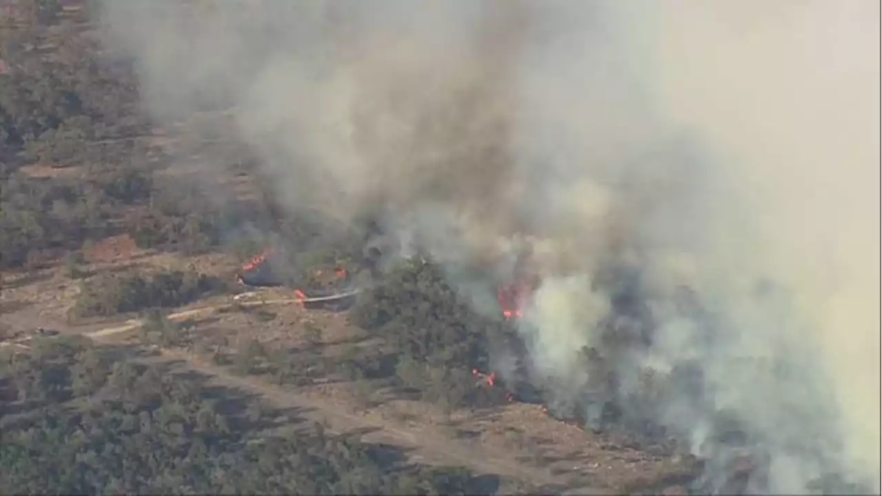 Massive brush fire tears through 400 acres in Medina County, prompting evacuations