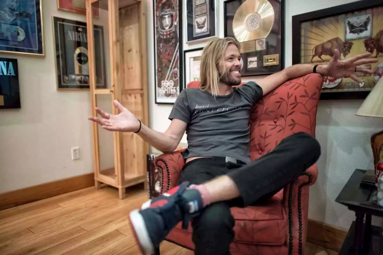 Taylor Hawkins was a rock star, but he got there by being a music fan