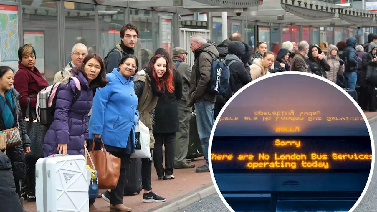 London bus strike to cause 48-hour travel chaos after workers reject pay offer