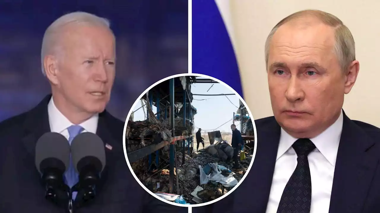 'This man cannot remain in power': Biden targets Putin in emotional speech from Poland