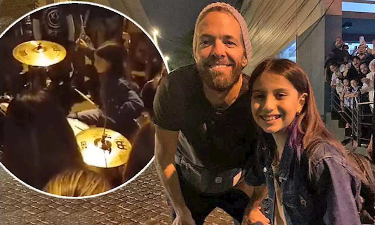 Taylor Hawkins met child drumming sensation just days before his death