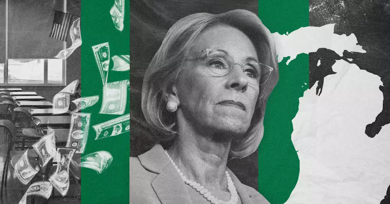 A battle over schools rages in Michigan — and Betsy DeVos is at the center of it